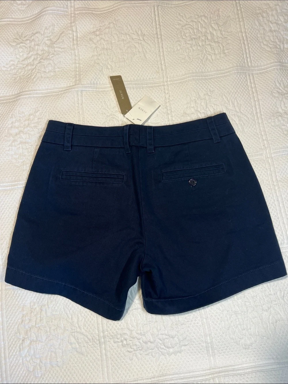 J. Crew Navy Chino Shorts